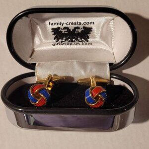 Men's Enameled Cufflinks